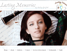 Tablet Screenshot of lastingmemoriesbysg.com